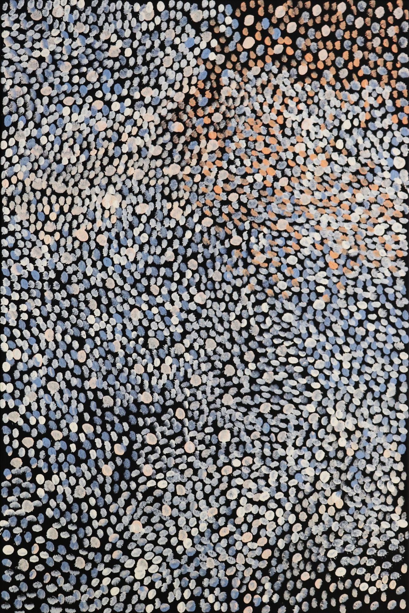 222-25 My Country - Milky Water and Claypans. 90 x 60 Acrylic on Canvas