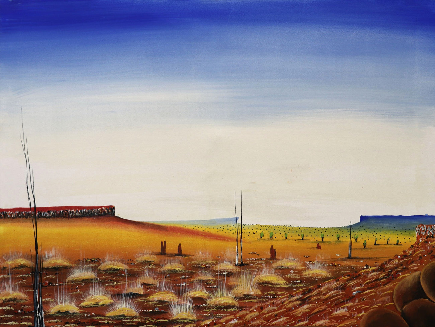 238-25 Wirrimanu - Balgo Hills. 120 x 90 Acrylic on Canvas