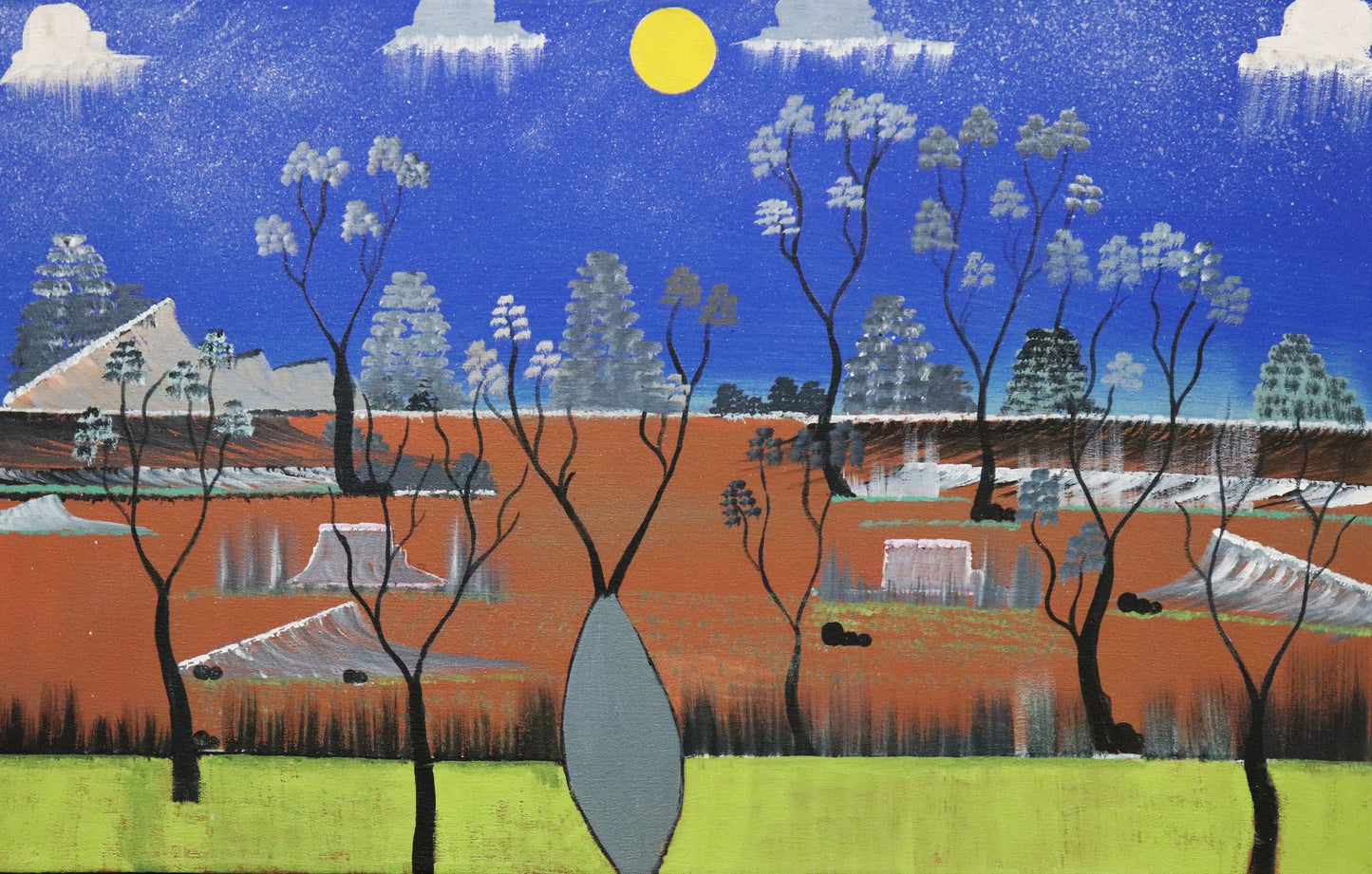 26-26 Louisa Downs Station - My Country. 70 x 45 Acrylic on Canvas