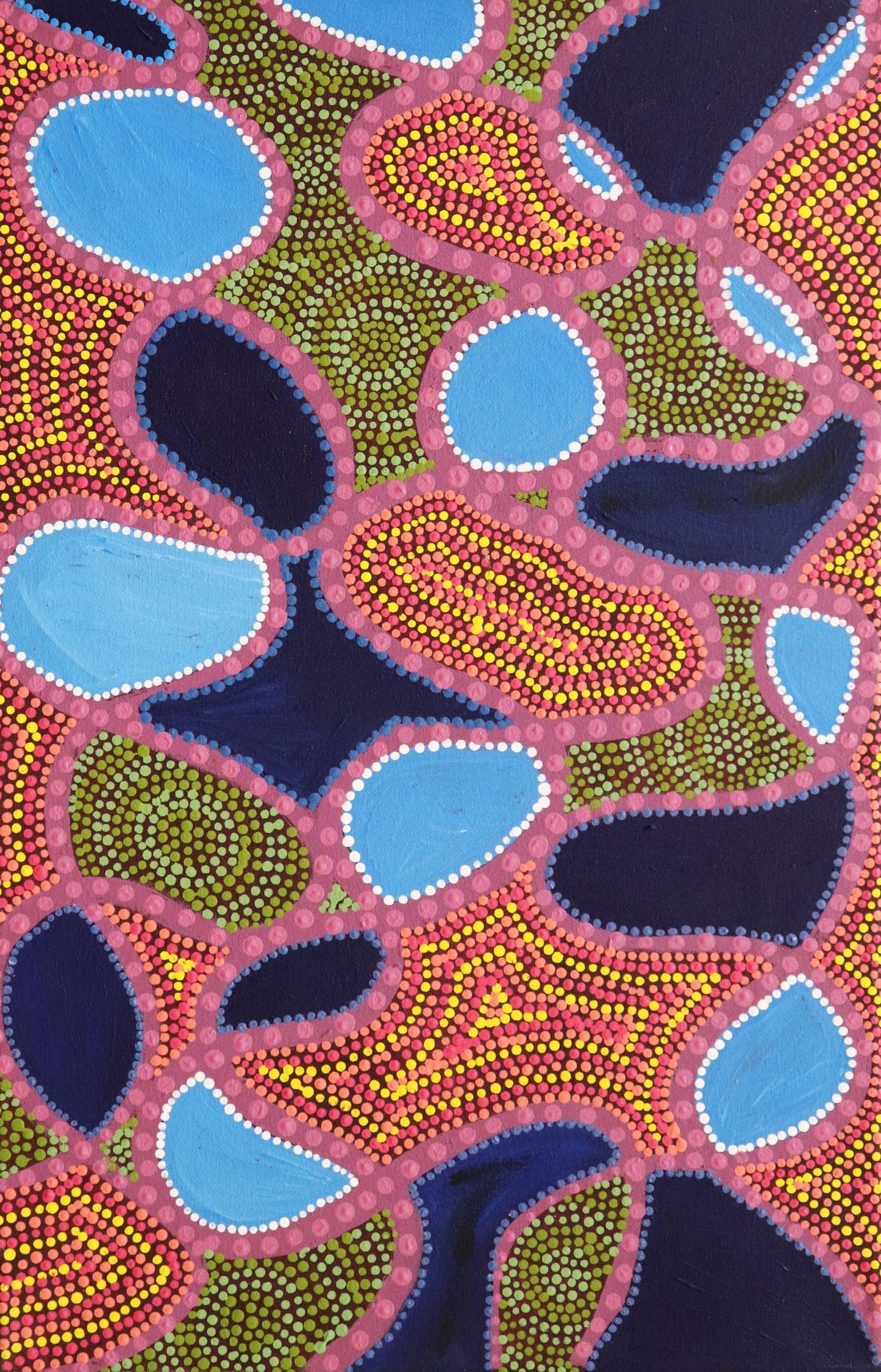 71-23 Hunting Area 70 x 45 Acrylic on Canvas