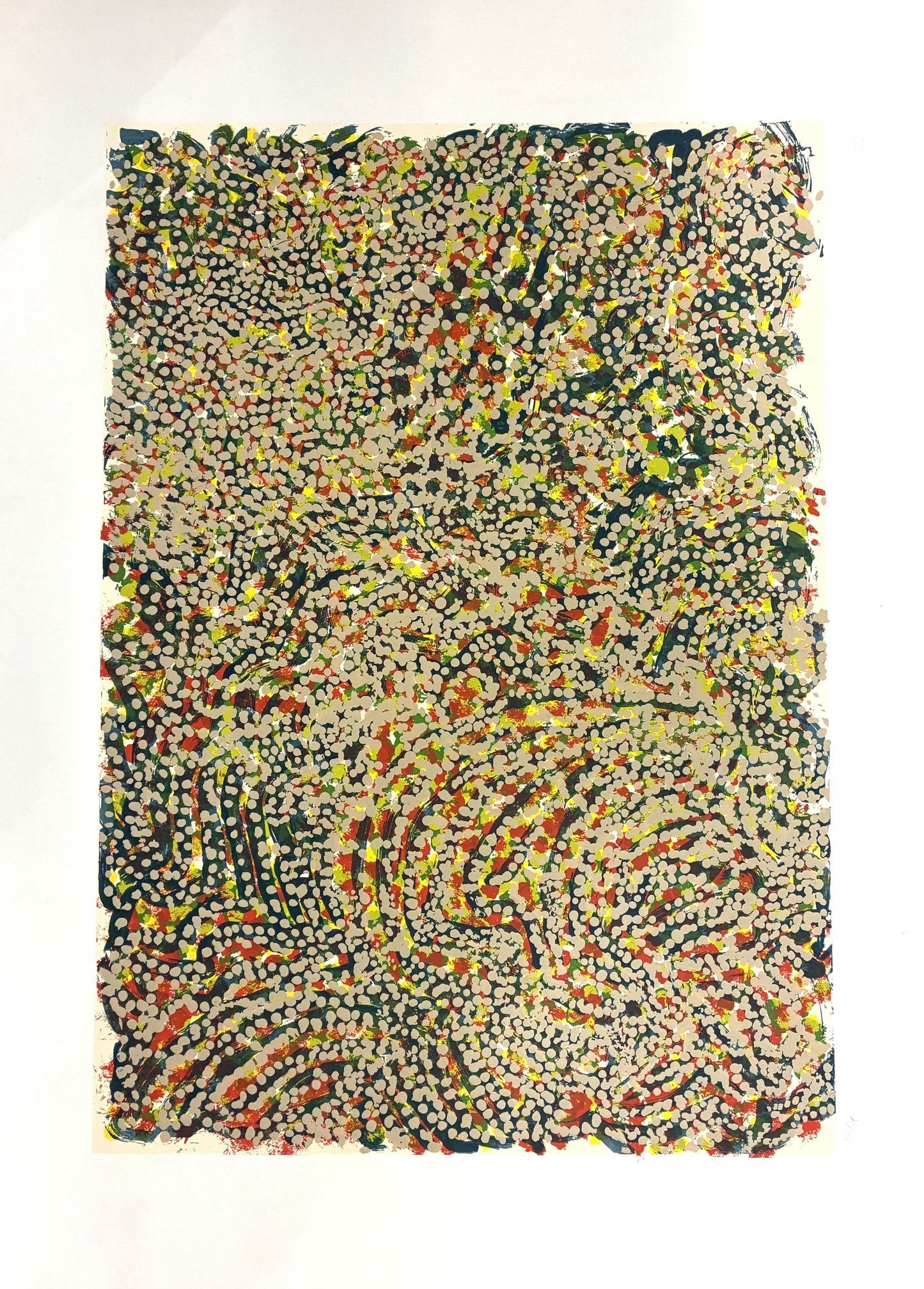 199-12 When I Walked Long Way With My Family. 76 x 56 cm ltd ed. of 15 screen print