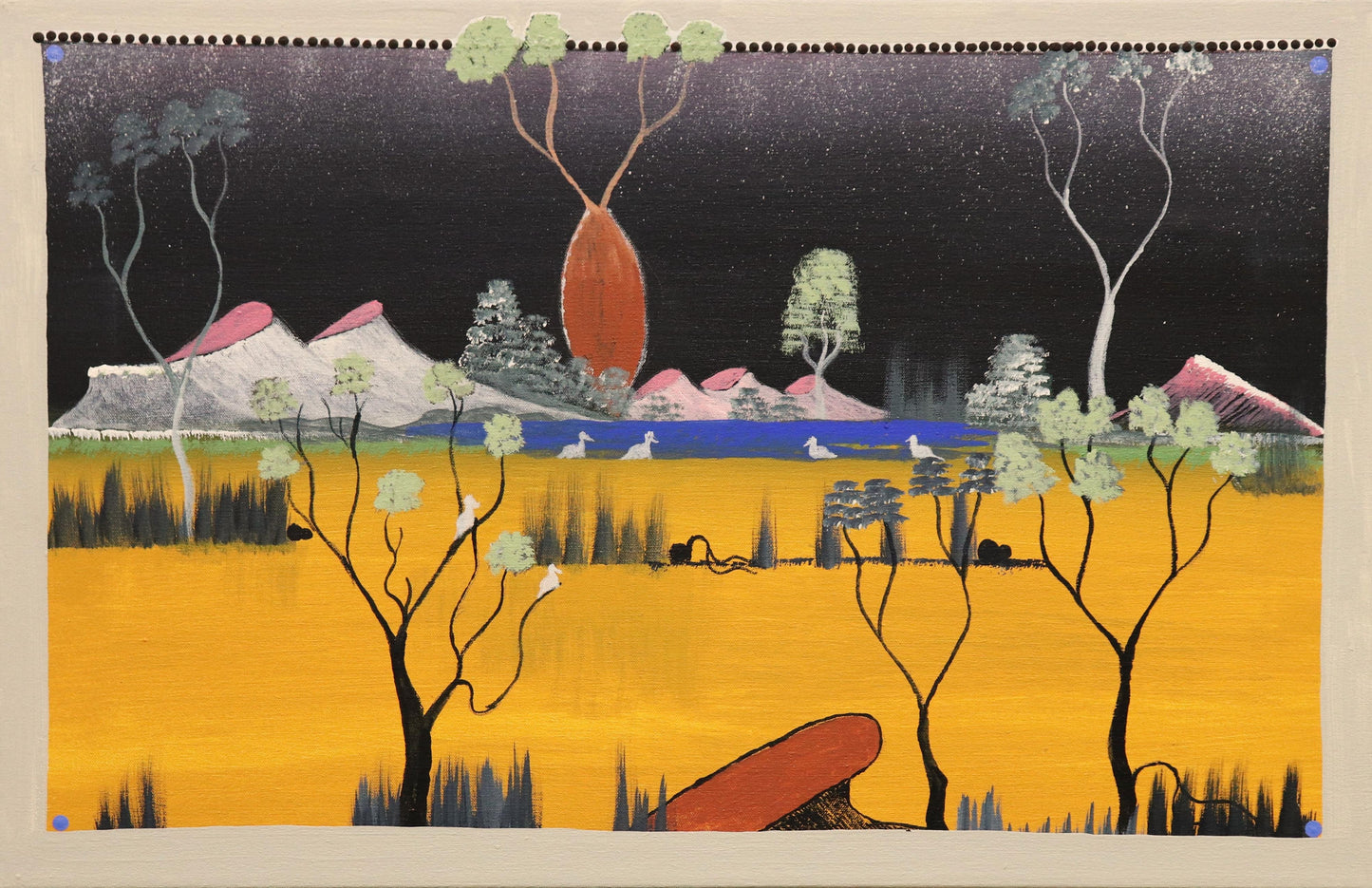 168-25 Kimberley Boab Tree. 70cm x 45cm. Acrylic on canvas