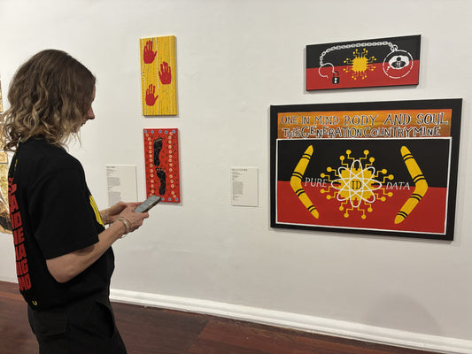 Yarliyil Arts at REVEALED exhibition in Perth - CURRENTLY SHOWING!