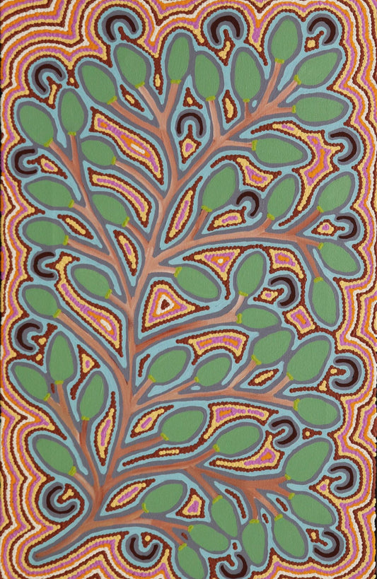 146-25 Bush Banana. 70 x 45 Acrylic on Canvas