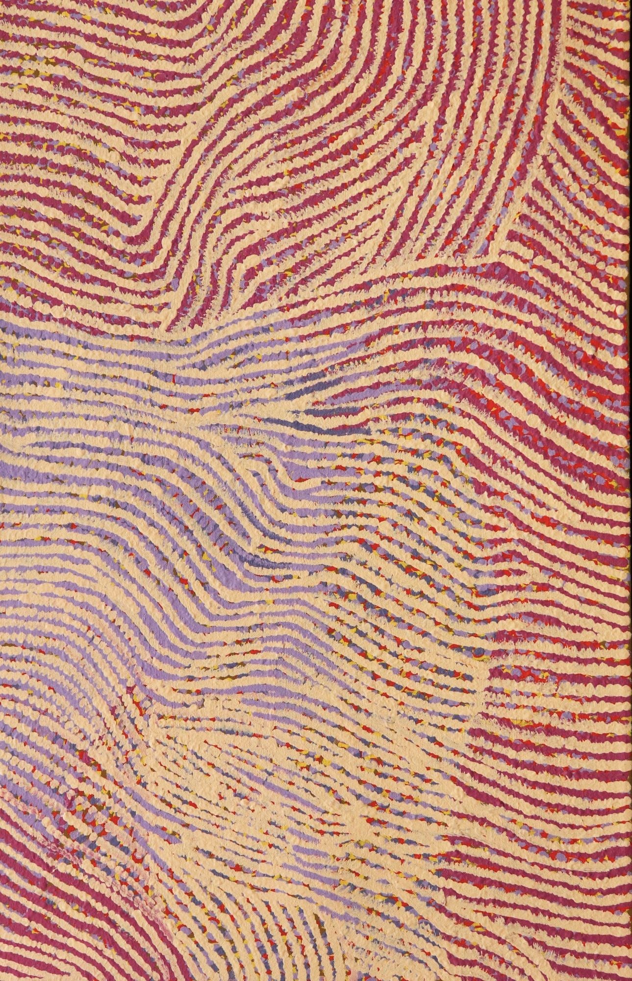 147-25 Gathering bush foods in Sand Hill Country. 70 x 45 Acrylic on Canvas