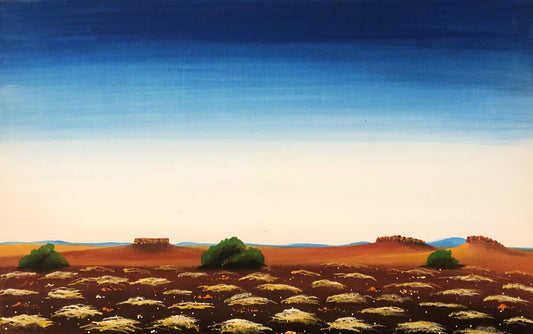 153-23 Balgo Hills. 70 x 45 Acrylic on Canvas