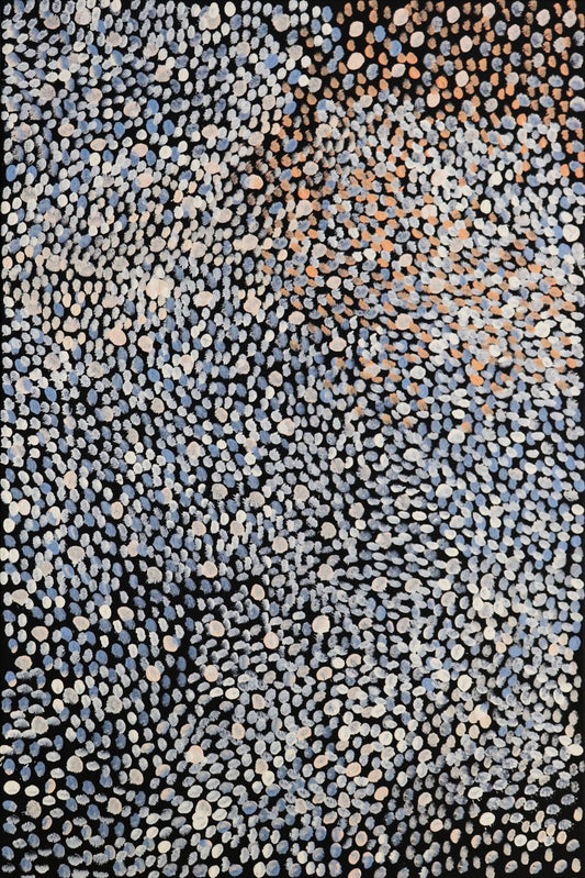 222-25 My Country - Milky Water and Claypans. 90 x 60 Acrylic on Canvas