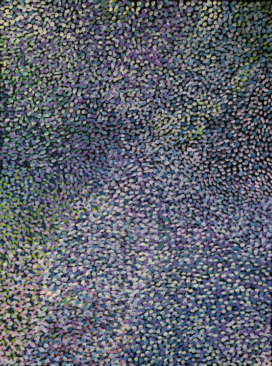 223-25 Salt Water Lakes and Brackish Water. 120 x 90 Acrylic on Canvas