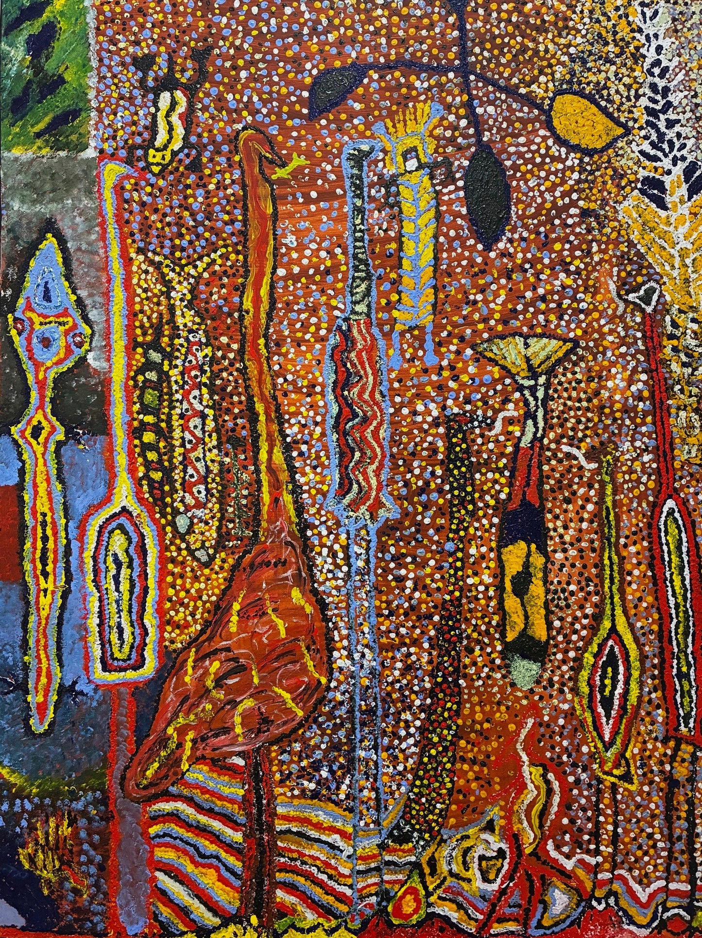 237-16 Walkabout. 120 x 90cm. acrylic on canvas