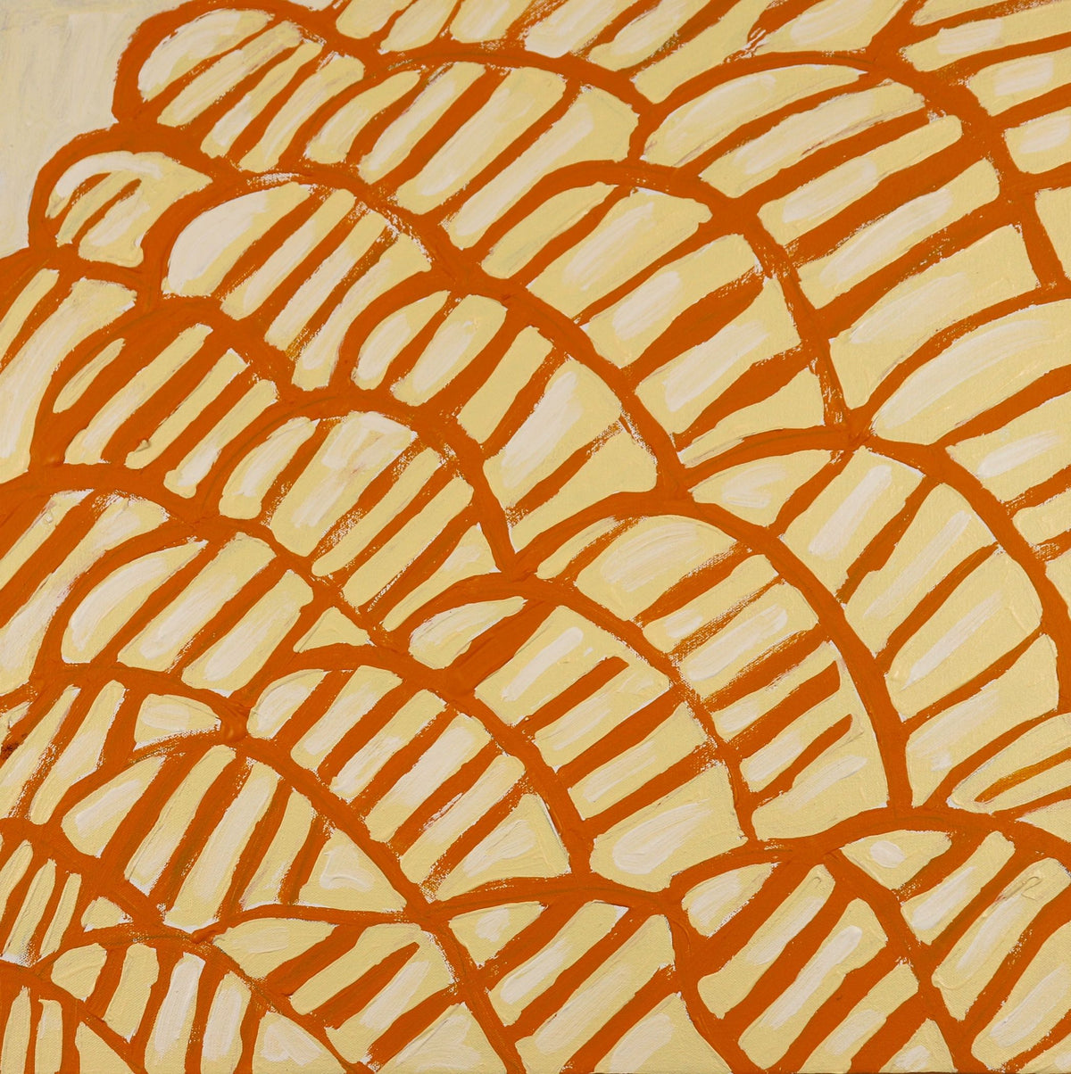 322-26 Purnululu (Bungle Bungles). 50x50cm acrylic on canvas