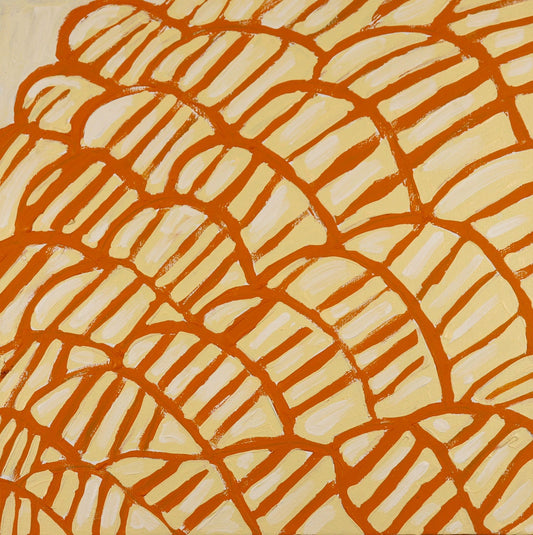 322-26 Purnululu (Bungle Bungles). 50x50cm acrylic on canvas