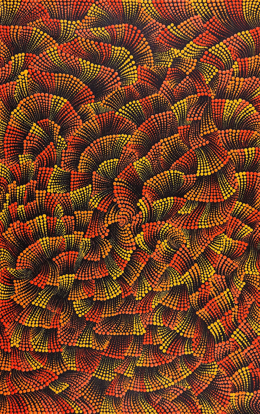 136-26 Sunset and Sunrise Reflections over the Kimberley's. 45x70cm acrylic on canvas