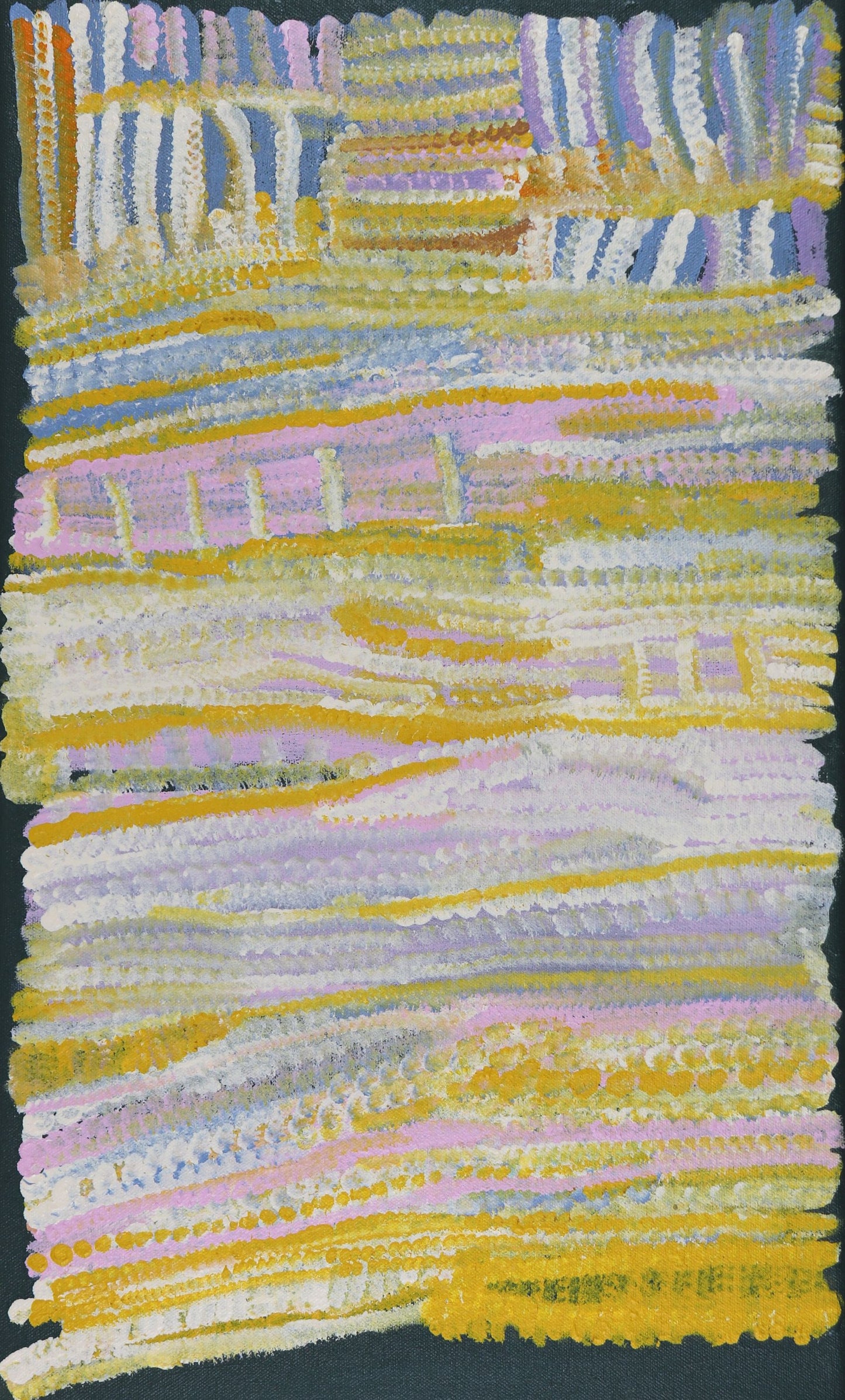 261-26 Mardiwah Loop at Dawn. 50x30cm acrylic on canvas