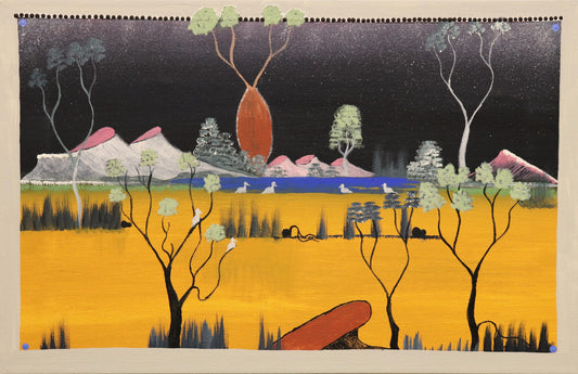 168-25 Kimberley Boab Tree. 70cm x 45cm. Acrylic on canvas