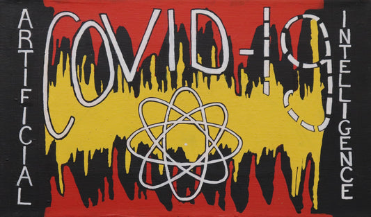 275-25 Treason. An Act of War. 50cm x 30cm. Acrylic on canvas